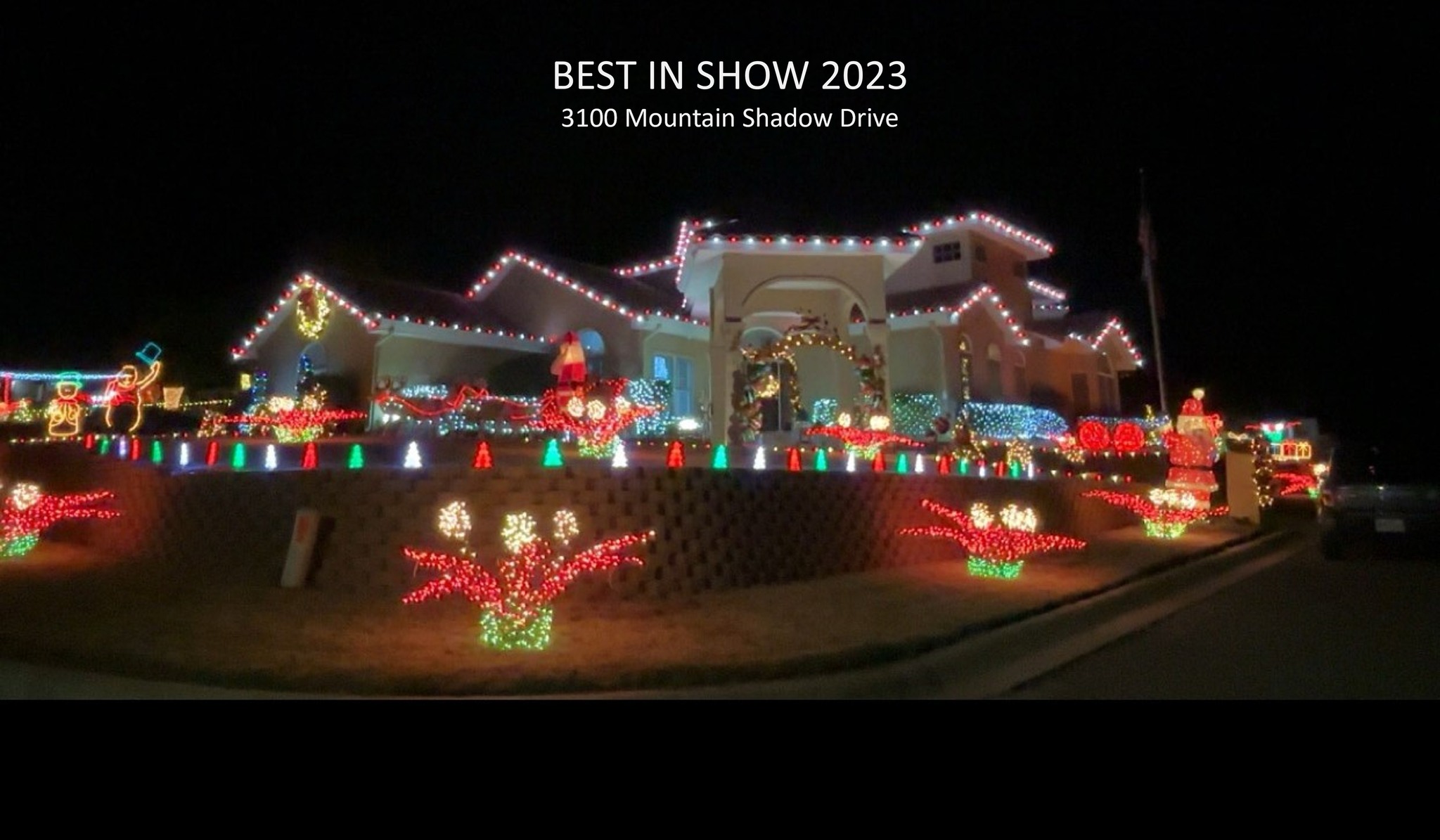 New Grand Champion awarded in the KBest Christmas Lights Contest