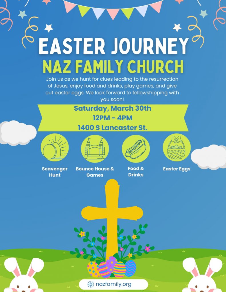Easter Activities in Big Spring this weekend, March 29 March 31, 2024